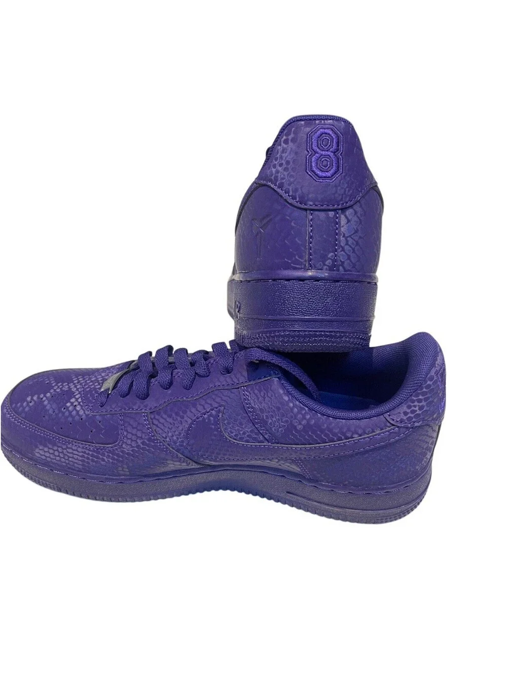 Nike Air Force 1 Low Kobe Bryant Court Purple Mens Shoes Size 10